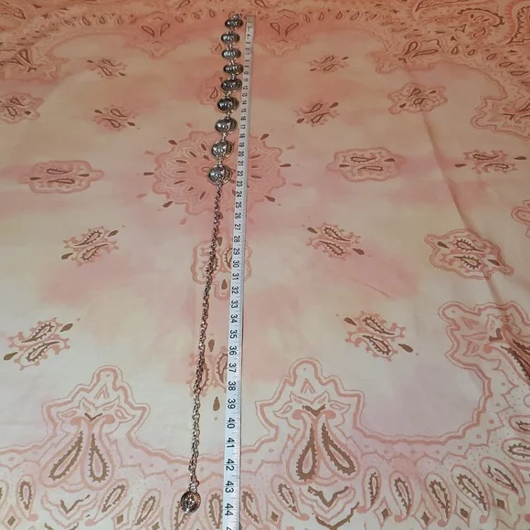 Bull Concho Belt Chain Belt Western Belt Cowgirl Belt Rodeo Belt Steer Belt - Picture 14 of 16